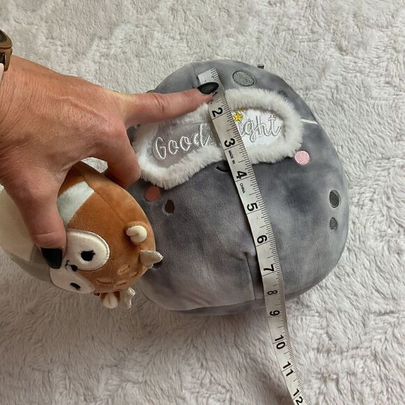 Squishmallow‎ Set Of 3 Boulder The Moon, Dawn The Deer And Luna The Penguin - Picture 6 of 11